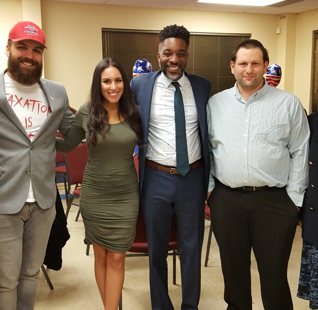 Dave Herrara, Angela Fam, Darius Mayfield, Joseph Jacob Schmidt